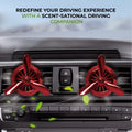 Turbine Vent Car Air Freshener Red