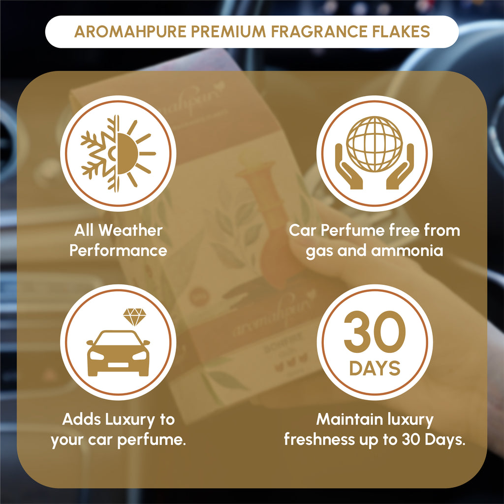 Aromahpure Car Perfume Flakes Vanilla - Aromahpure