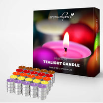 Unscented Tealight Candles 10 g Multicolor pack of 100