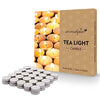 Aromahpure Unscented Tealight Soy Wax Candles (10 g) Pack of 50, 100