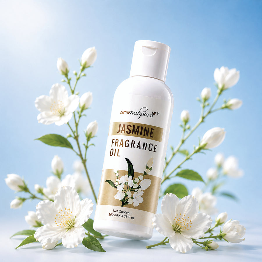Fragrance Oil - Aroma Oil for Aroma Therapy, Diffusers, Candles and Air Fresheners | Jasmine 100 ml