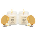 Golden Screw Jar Candles Vanilla Fantasy