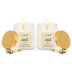 Golden Screw Jar Candles Vanilla Fantasy