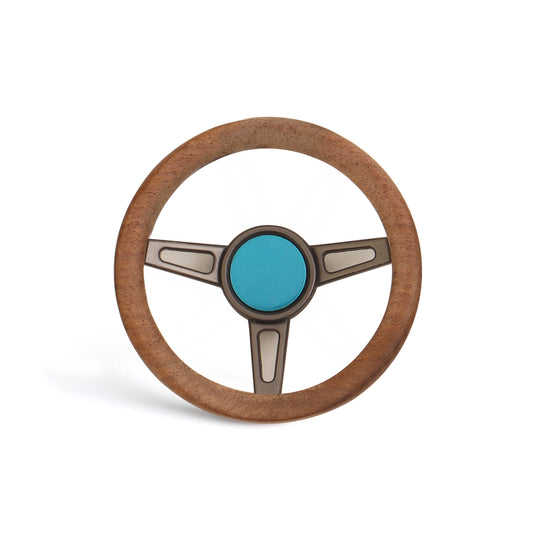 Walnut Wood Steering Car Air Freshener