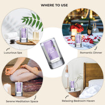 Where to use Shot Round Glass Jar Candle