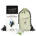Aromahpure Car Perfume Flakes White Blossom Activated Charcoal