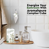 Aromahpure Camphor Cube Air Freshener (White Blossom + Bhimseni)