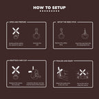 Windmill car air freshener Cologne How to setup