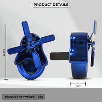 Windmill car freshener Ocean details