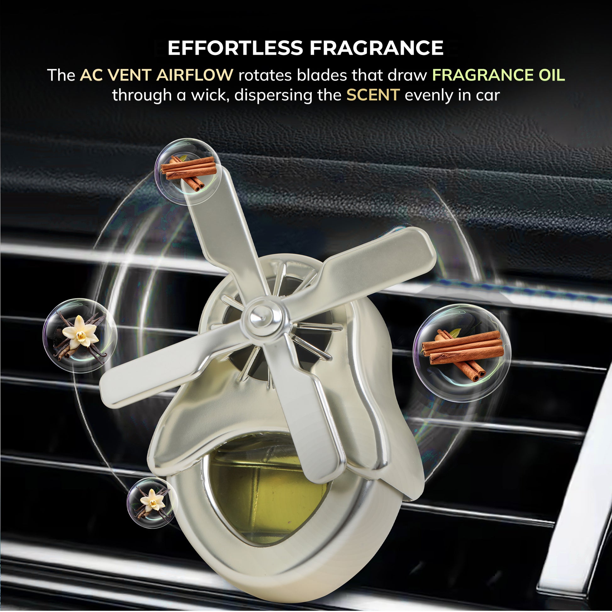 Windmill car freshener Moon light