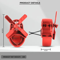 Windmill car freshener charm details