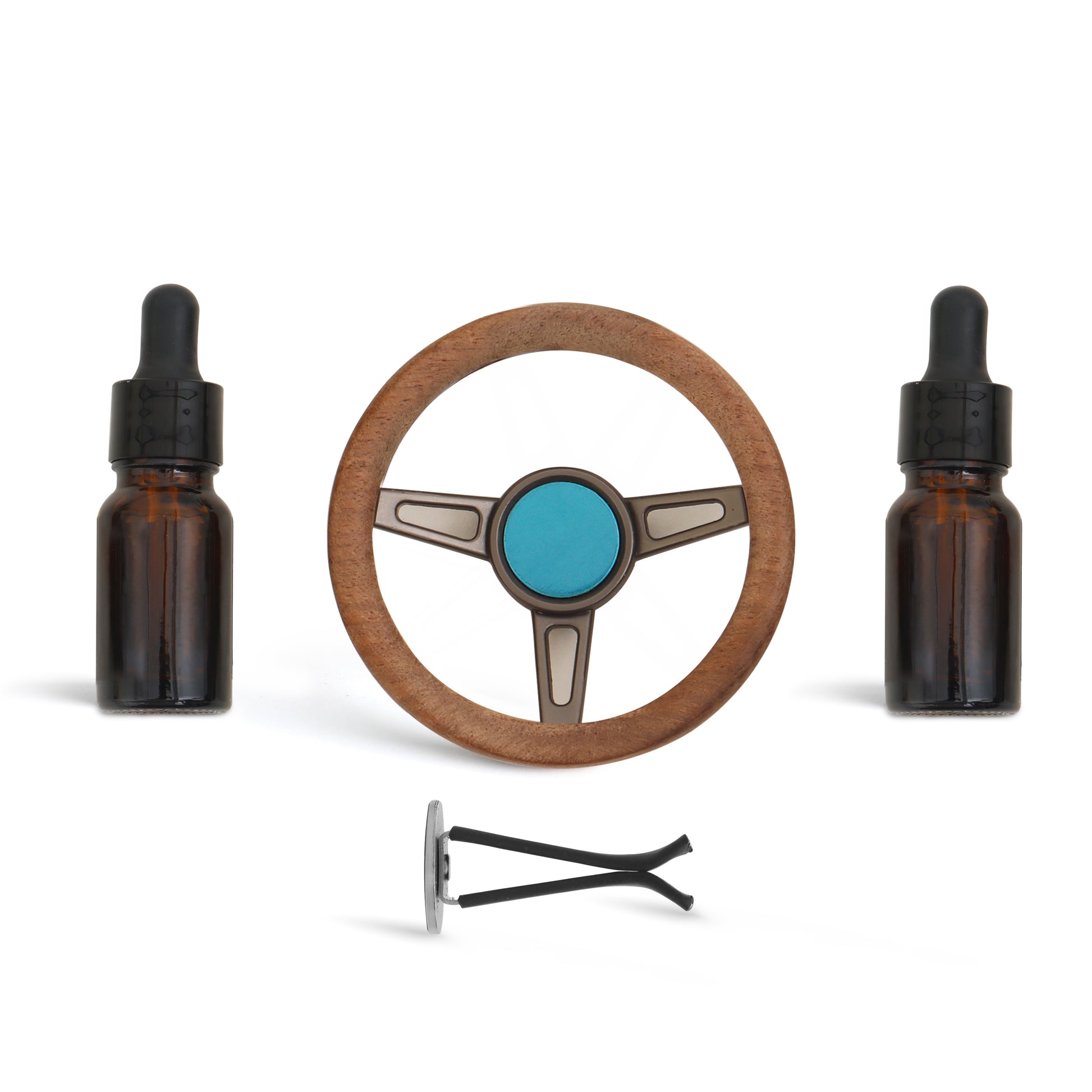 Wood Steering Car Air Freshener with clip