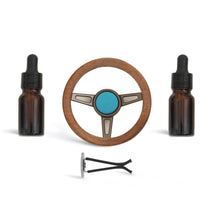 Wood Steering Car Air Freshener with clip