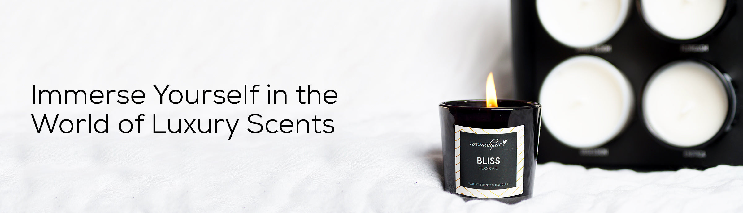Buy Long Lasting Luxury Scented/ Fragrance Candles Gift Set – Aromahpure