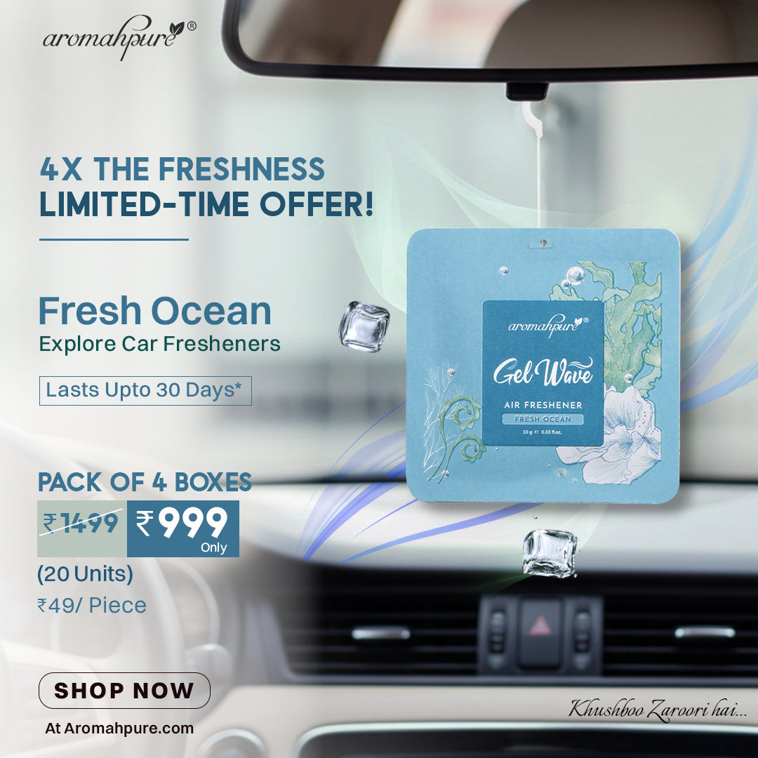 Gel wave air freshener Ocean