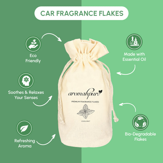car fragrance flakes key features