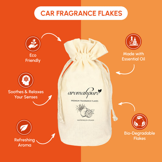 car fragrance flakes key features
