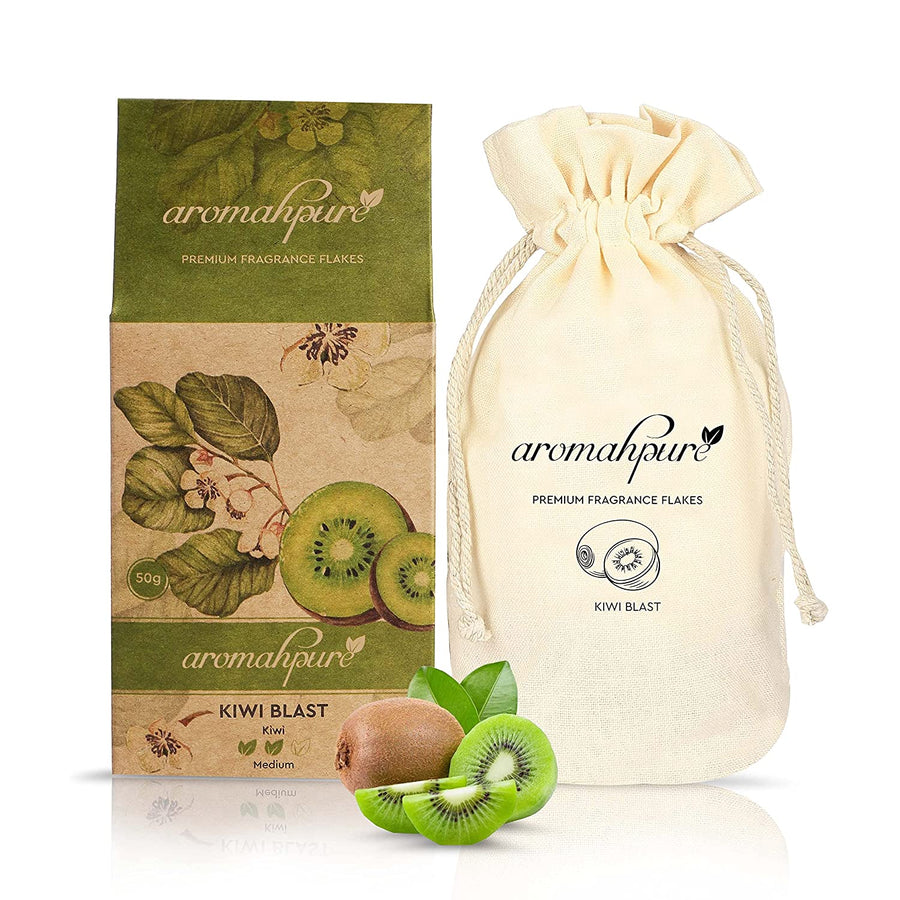 Kiwi Car Perfume Flakes | Fruity | Luxury Hanging Car Fragrance | Premium Fresheners for Cars, Closets, and Enclosed Areas