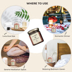 Where to use Soy Wax Round Jar coffee eucalyptus scented candle