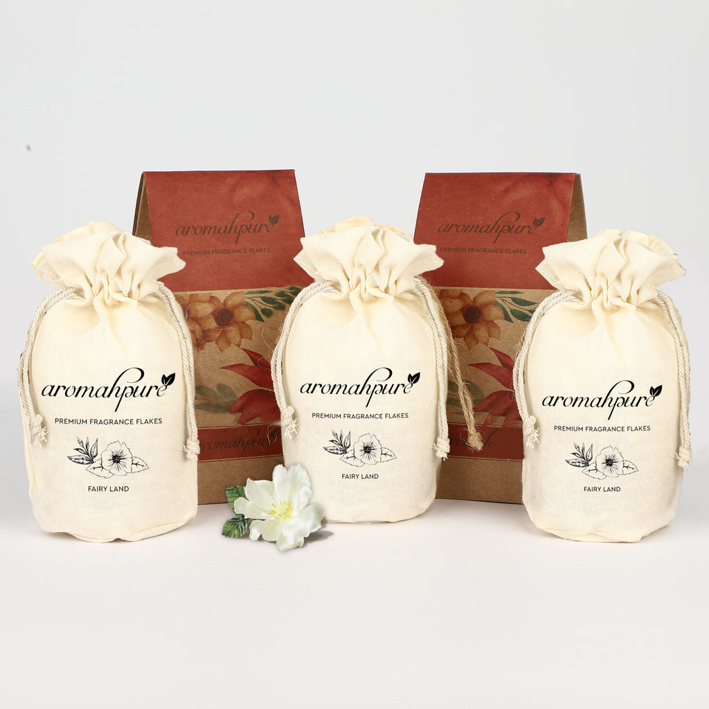 car perfume flakes fairy land pack of 3