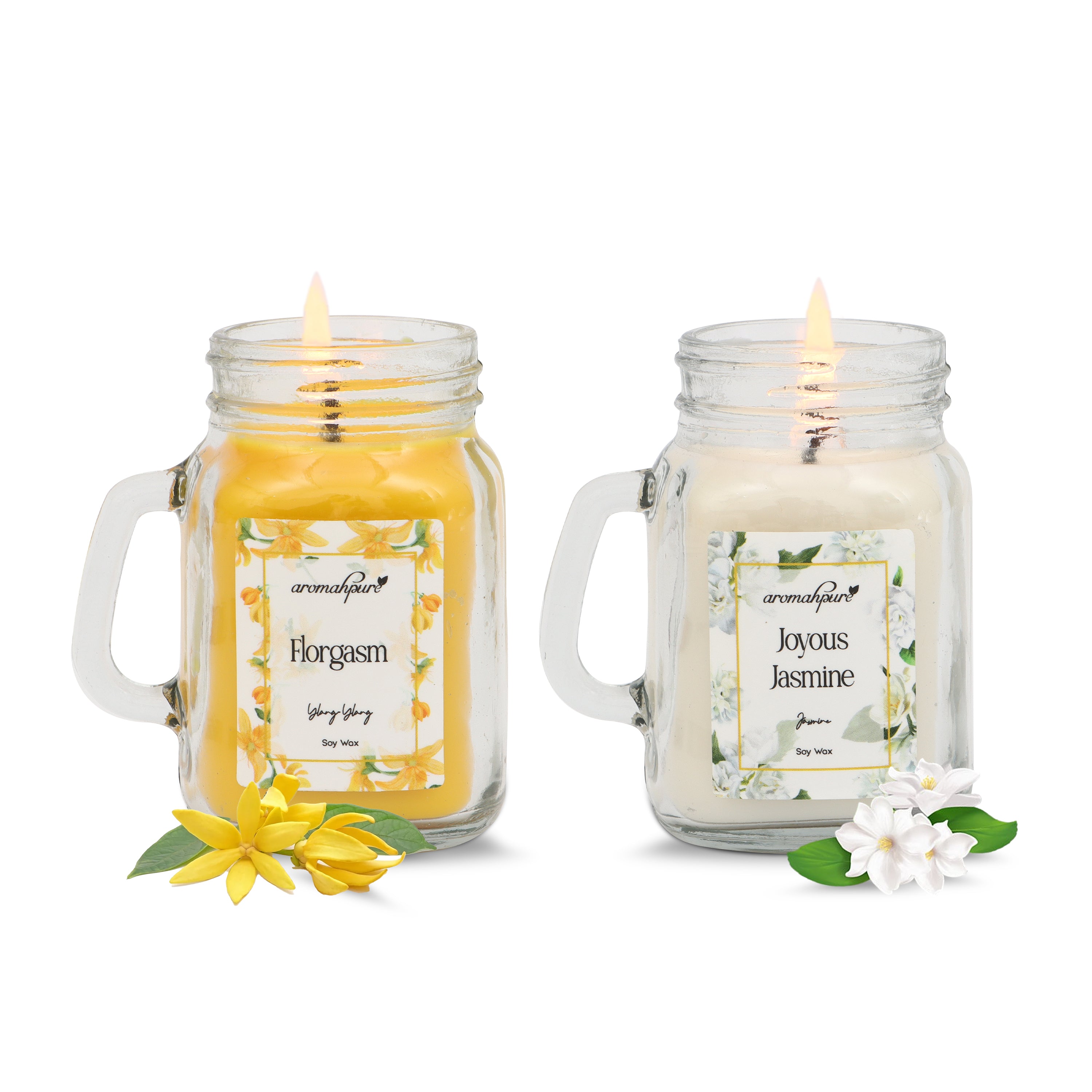 Mason Jar Candles Ylang ylang & Jasmine