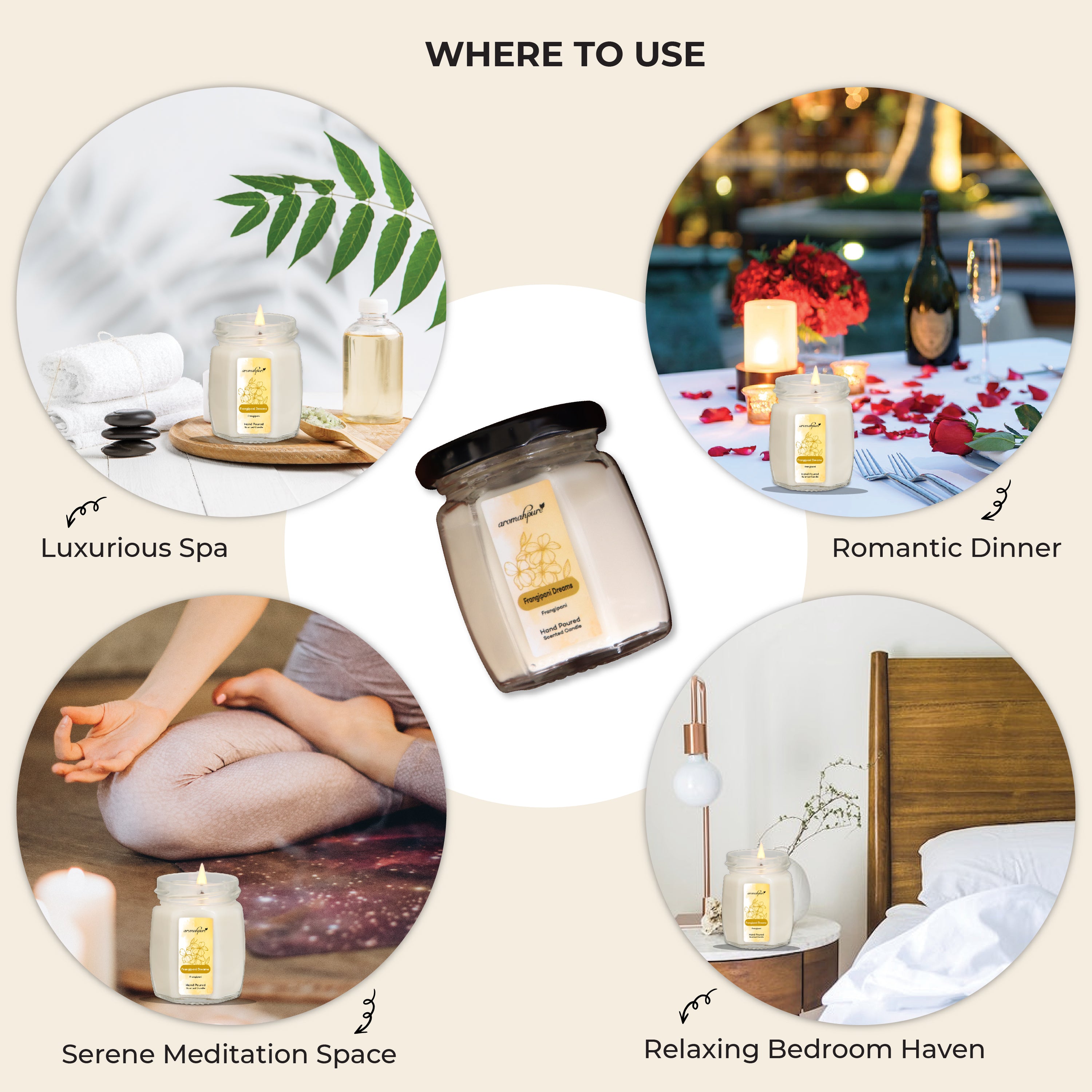How to Use Aromahpure Glass Jar Candles