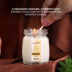 Aromahpure Frangipani Glass Jar Candle Product View