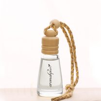 hanging pod car perfume lavender bottle