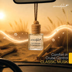 Aromahpure car perfume hanging pod - musk fragrance