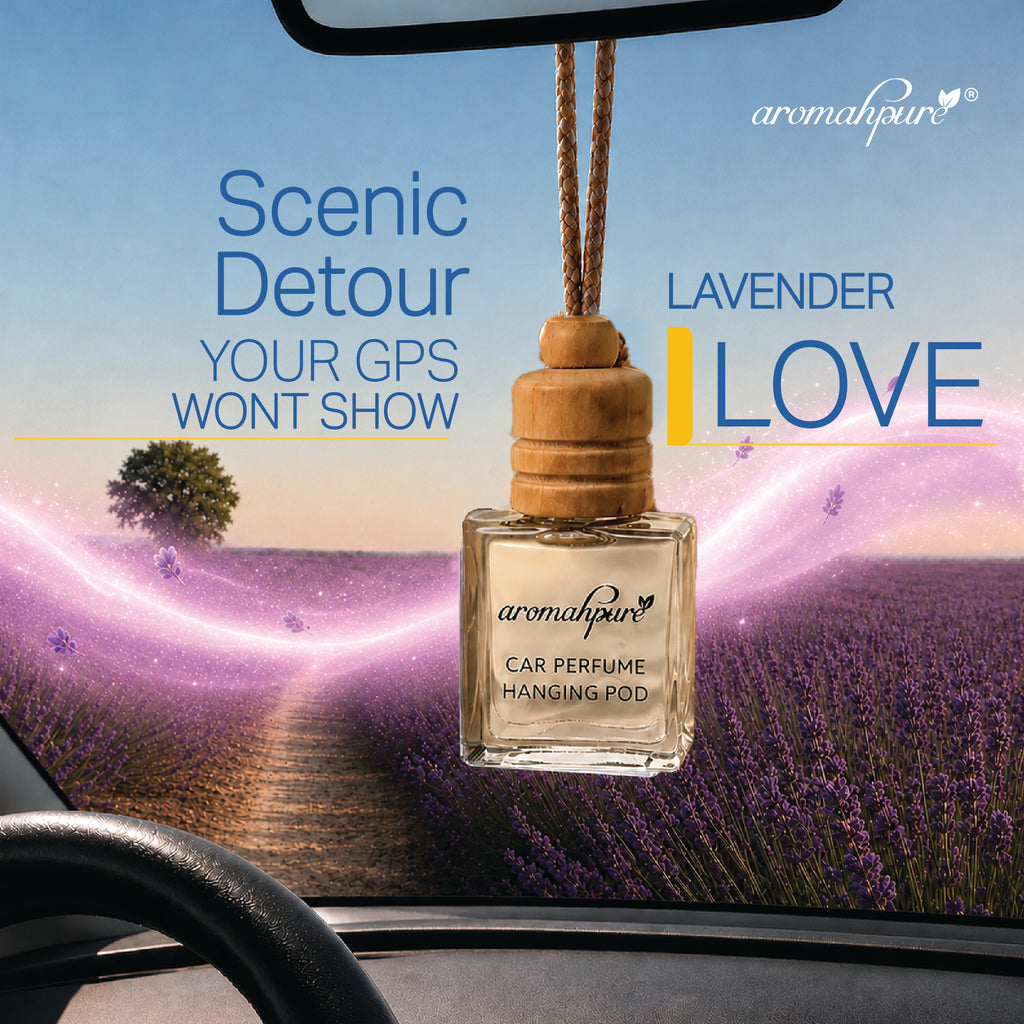 Aromahpure scenic detour your GPS wont show with lavender love