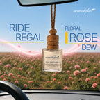 Ride regal with aromahpure floral rose dew fragrance