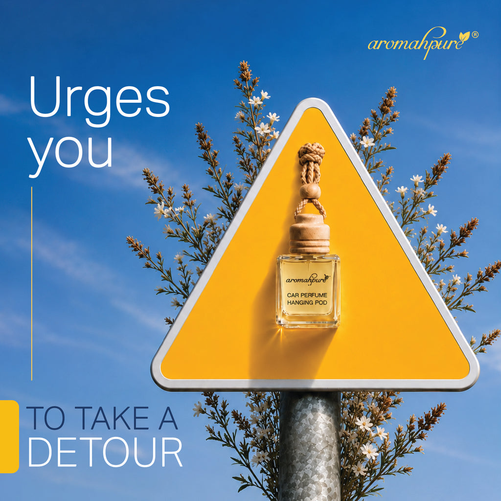 Aromahpure hanging pod car freshener - Urges you to take a detour