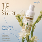 Aromahpure Jasmine fragrance oil used at diffusers, humidifier, candle craft & soap making.