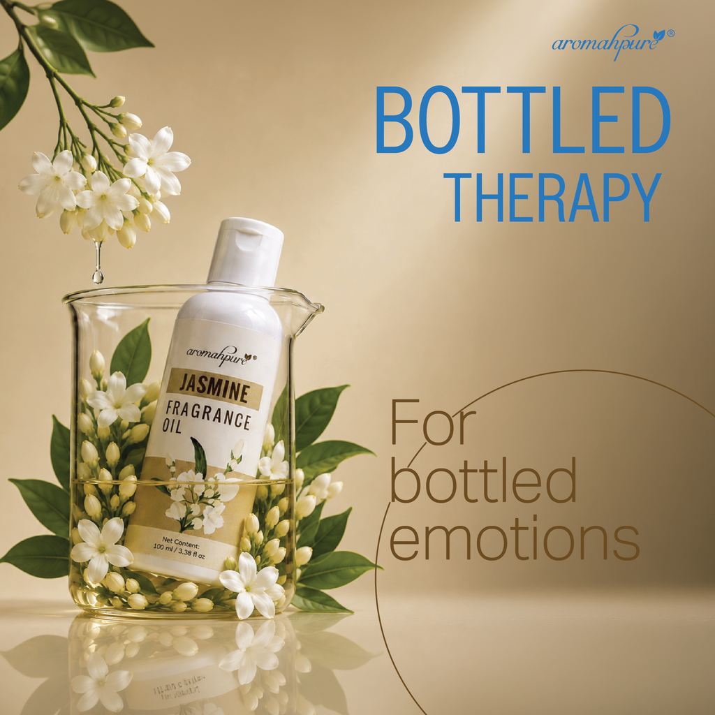 Aromahpure bottled therapy for bottled emotions - Jasmine fragrance oil
