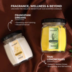 Aromahpure Lemongrass Octa Candle Detail