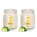 Aromahpure Soy Wax Small Octa Glass Jar Candle Frangipani Dreams