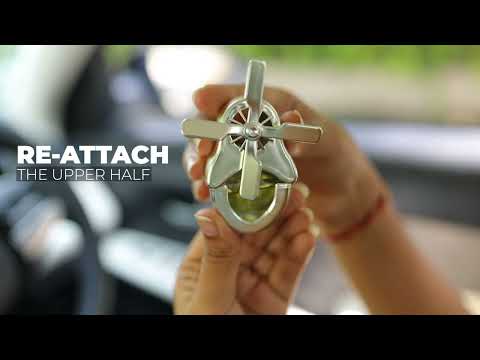 Windmill Car Vent Air Freshener | Charm | AC Vent Car Perfume | Long-Lasting Fragrance (Up to 45 Days)