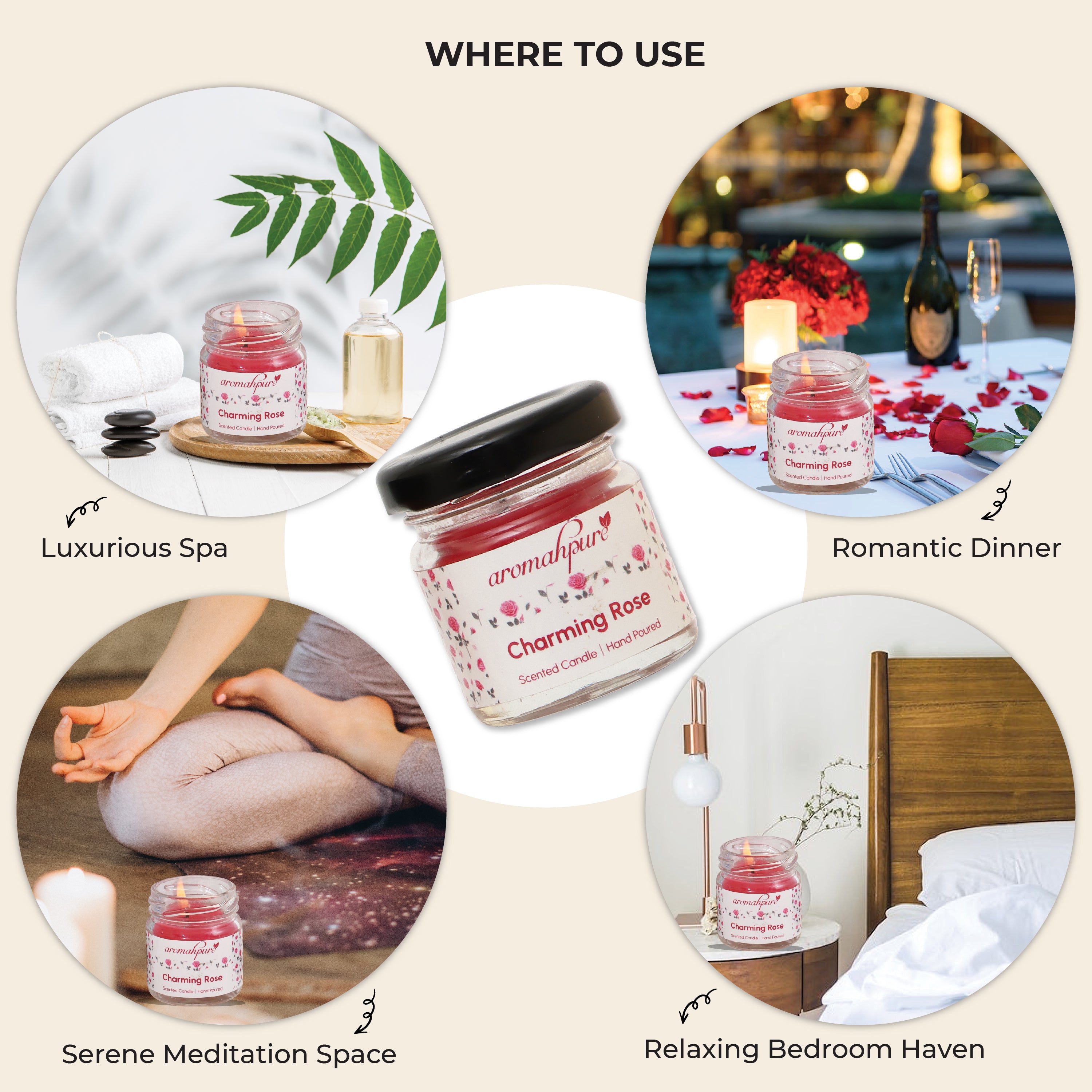 How to Use Aromahpure Round Jar Candles