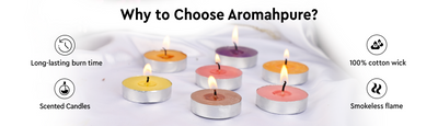 Aromahpure Tealight Candles