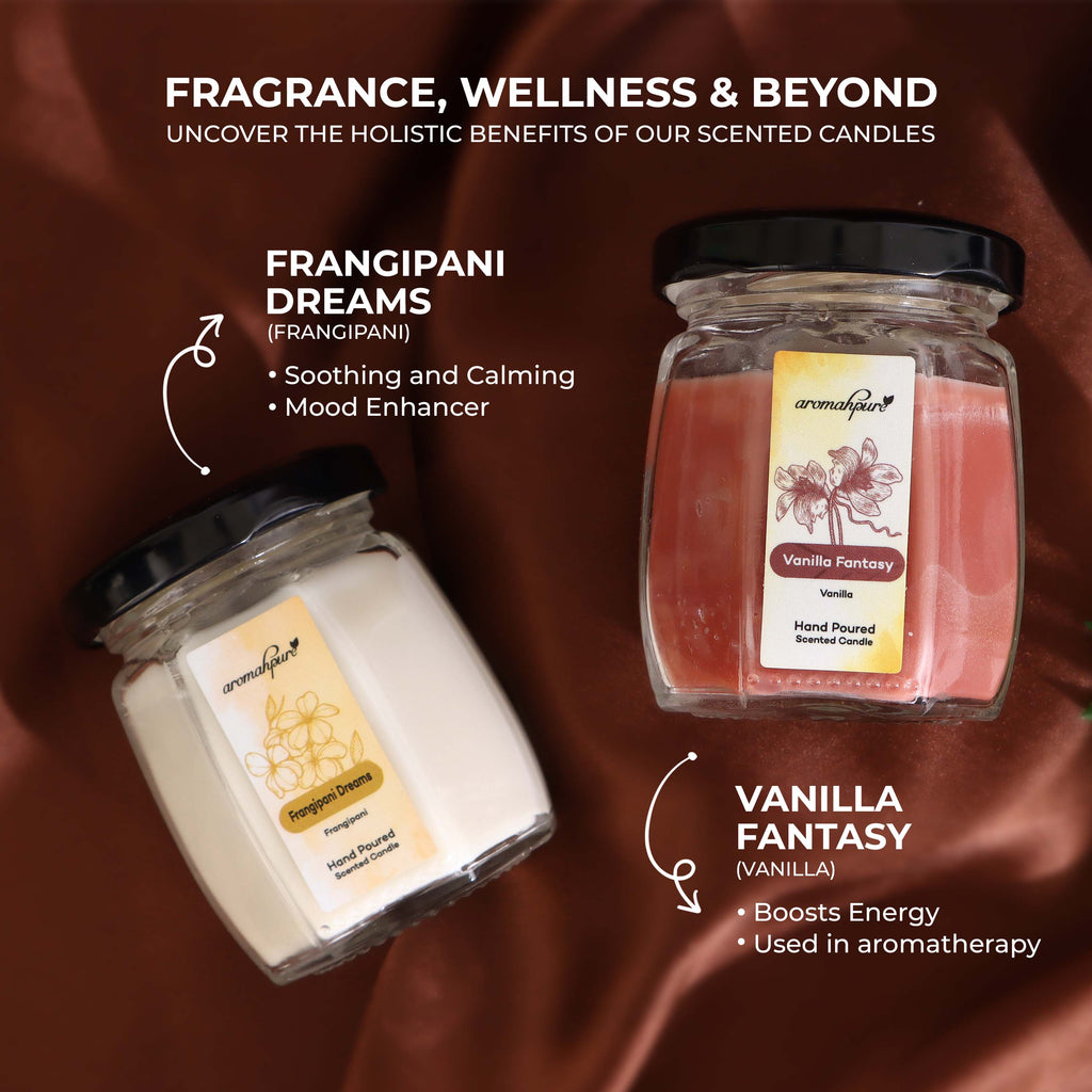 Aromahpure Frangipani Vanilla Candle Key Features