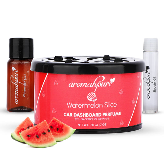 Aromahpure Car Dashboard Perfume with 50 ML Fruity Miniature, Watermelon Fragrance Oil