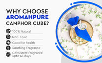 Aromahpure Camphor Cube Air Freshener (Original + Lavender + Rose + Jasmine)