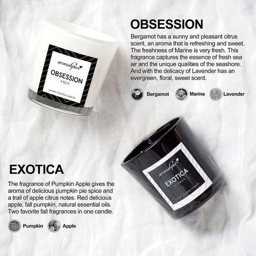 Aromahpure Luxury Scented Candle Packaging