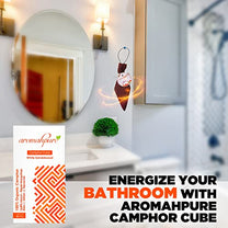 Aromahpure Camphor Cube Air Freshener (Sandalwood + Cocktail)