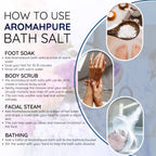 Aromahpure Bergamot Lavender Bath Salt - Buy Online