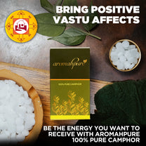 Aromahpure 100 % Pure Camphor Tablets for Pooja (Original)