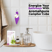 Aromahpure Camphor Cube Air Freshener (Royal Oud + Citronella)